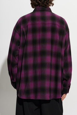 Balenciaga Wool Plaid Shirt by Balenciaga