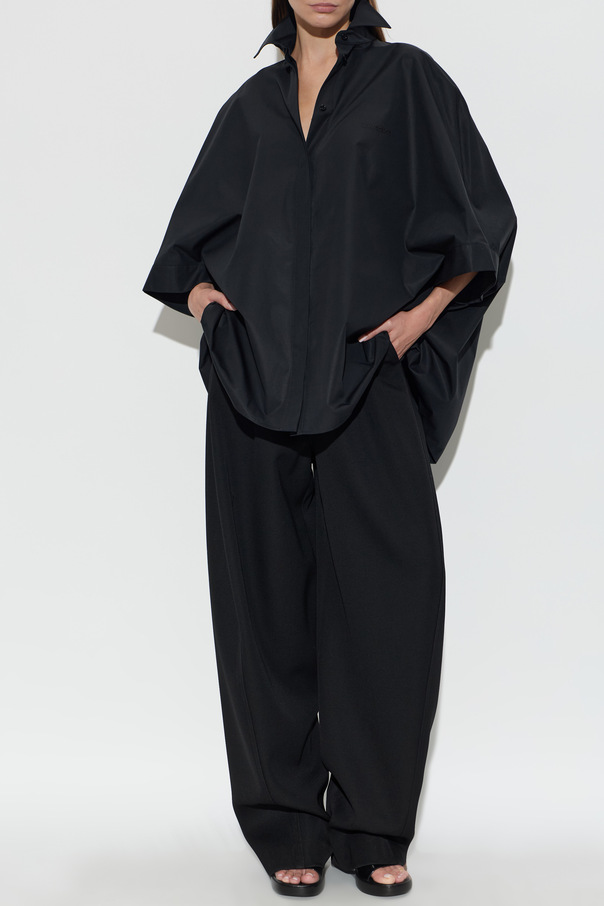 Balenciaga Cămașă oversize fără mâneci