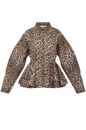 Camisa con estampado animal