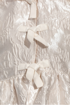 Ganni Top con motivo floral