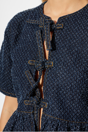 Ganni Denim top