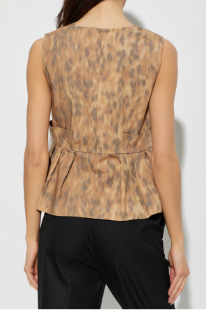 Ganni V-neck top