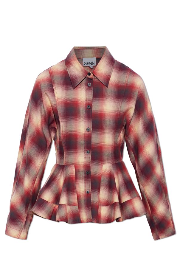 Peplum shirt od Ganni