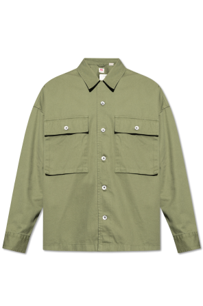 Jil Sander concealed-front cotton shirt