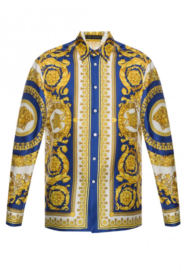 Versace Baroque print shirt | Men's Clothing | Vitkac