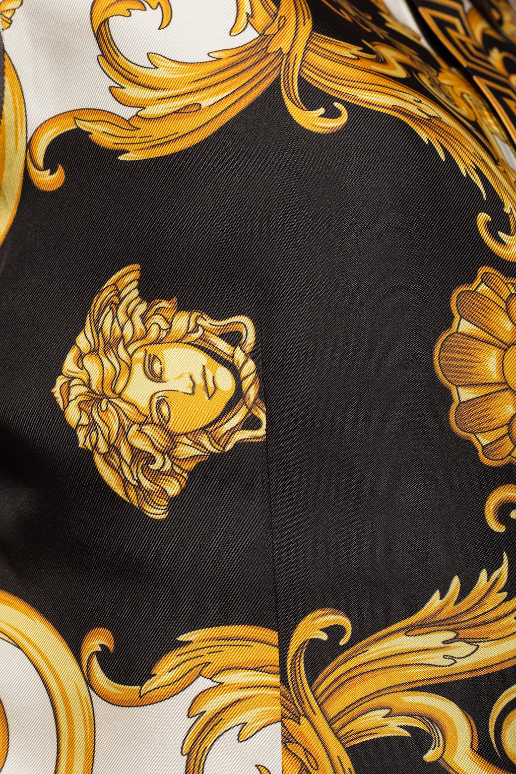 Versace Printed silk shirt, Women's Clothing