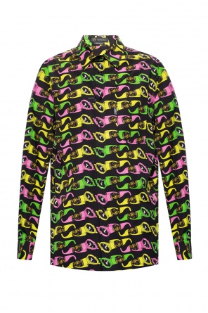 Just Cavalli colour-block shift mini dress