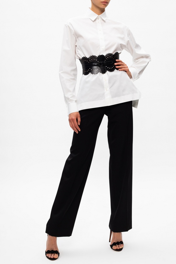 Alaïa Asymmetrical shirt