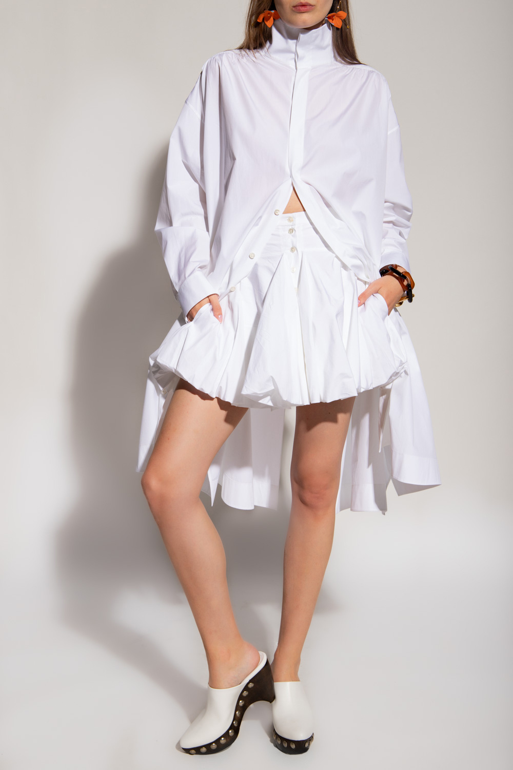 Shirt with slit Alaia - IetpShops Ukraine