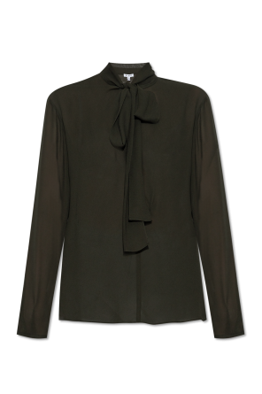 Shirt with tie detail