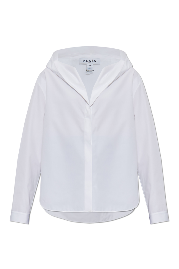 Hooded shirt, zdjęcie 1 Hooded shirt od Alaïa