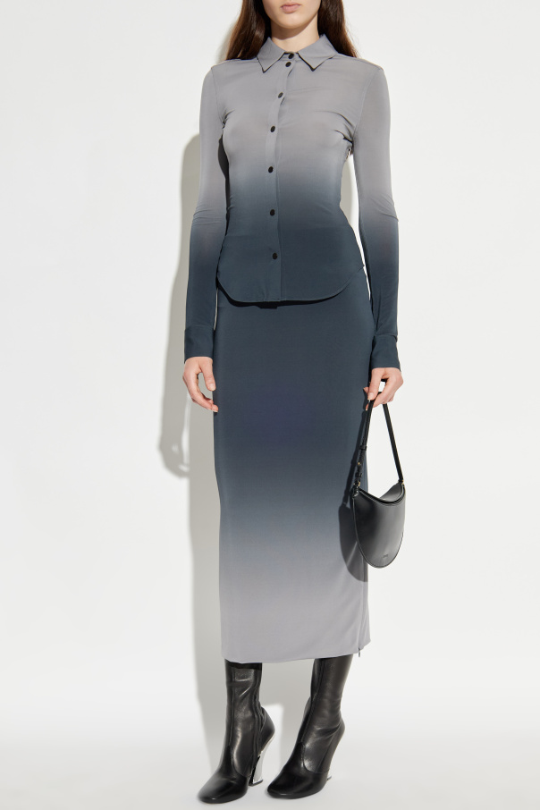 Alaïa Koszula z efektem ombre