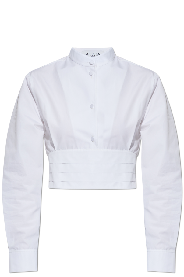 Shirt with a back slit od Alaïa