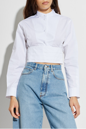 Alaïa Hemd mit Schlitz hinten