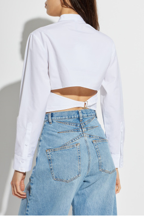 Alaïa Hemd mit Schlitz hinten