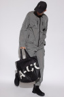 A-COLD-WALL* logo-print patchwork hoodie