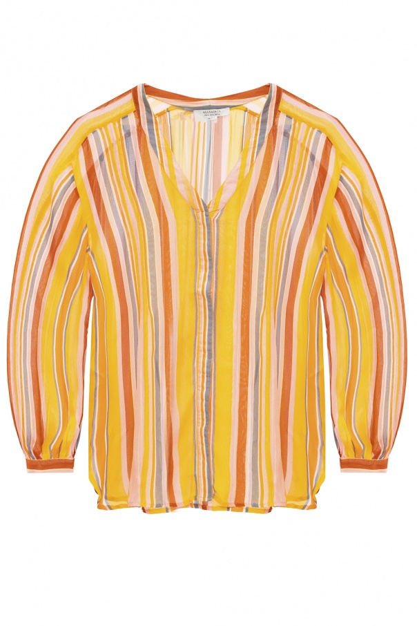 AllSaints ‘Adra’ striped shirt