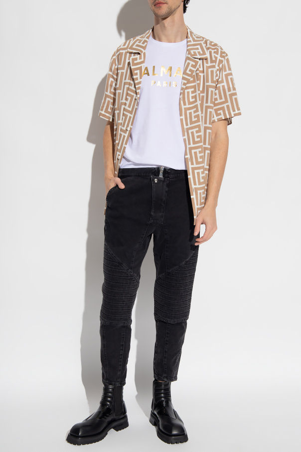 Balmain Shirt with short sleeves