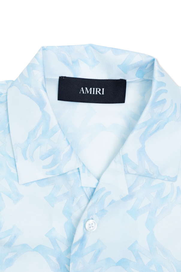 Amiri Kids Koszula z krótkimi rękawami