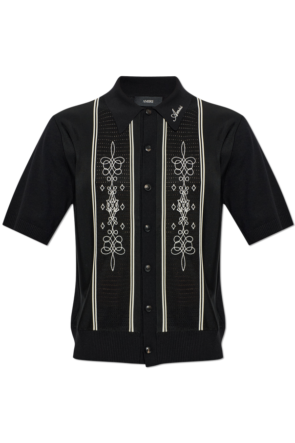 Short-sleeved cardigan od Amiri