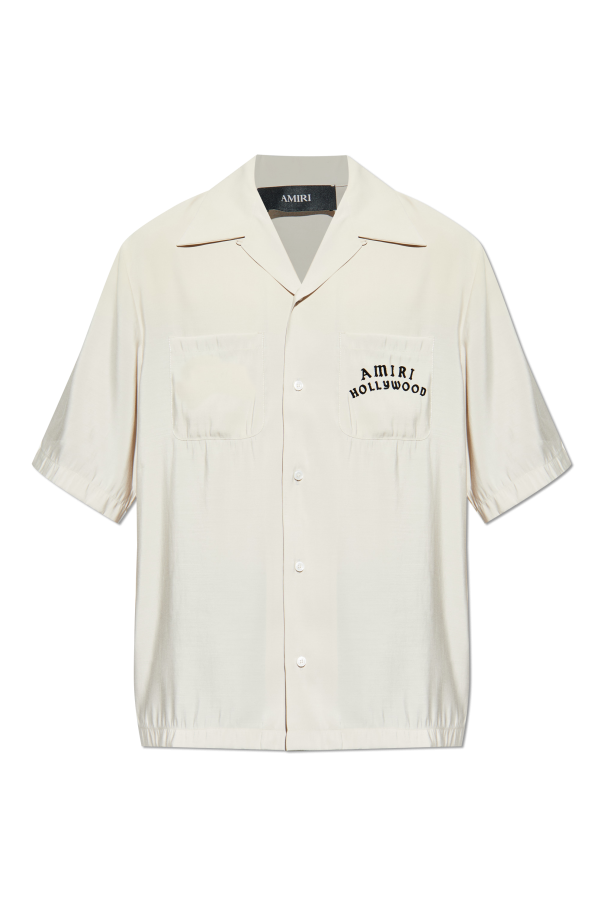 Shirt with logo od Amiri