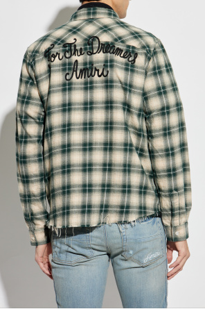 Amiri Shirt with check pattern