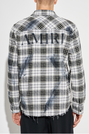 Amiri Plaid patterned shirt