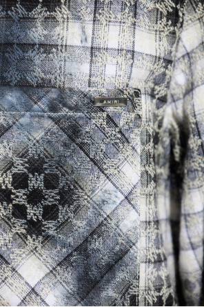 Amiri Plaid patterned shirt
