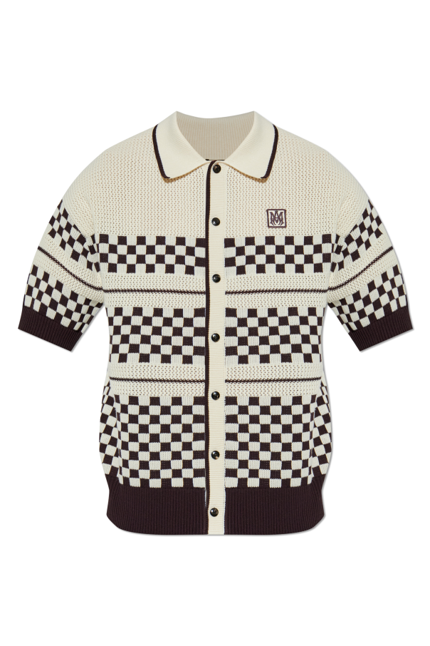 Shirt with logo od Amiri