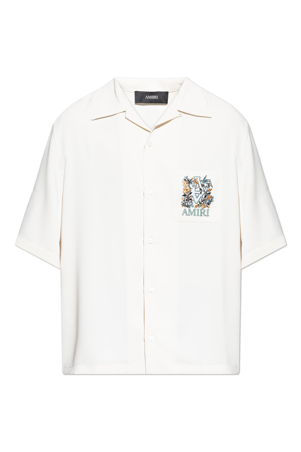 Shirt with logo od Amiri
