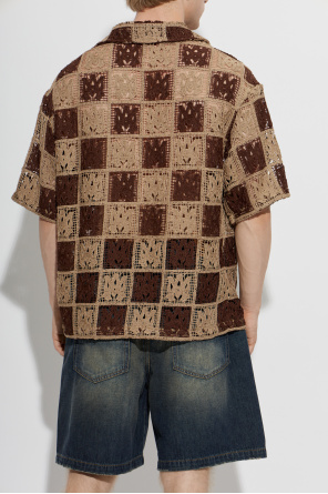 Amiri Shirt with decorative weave