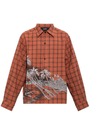 Camisa con estampado de cuadros
