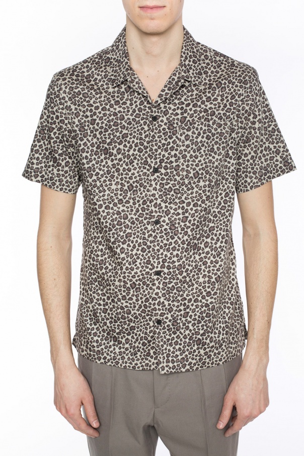 AllSaints 'Apex' leopard print shirt | Men's Clothing | Vitkac