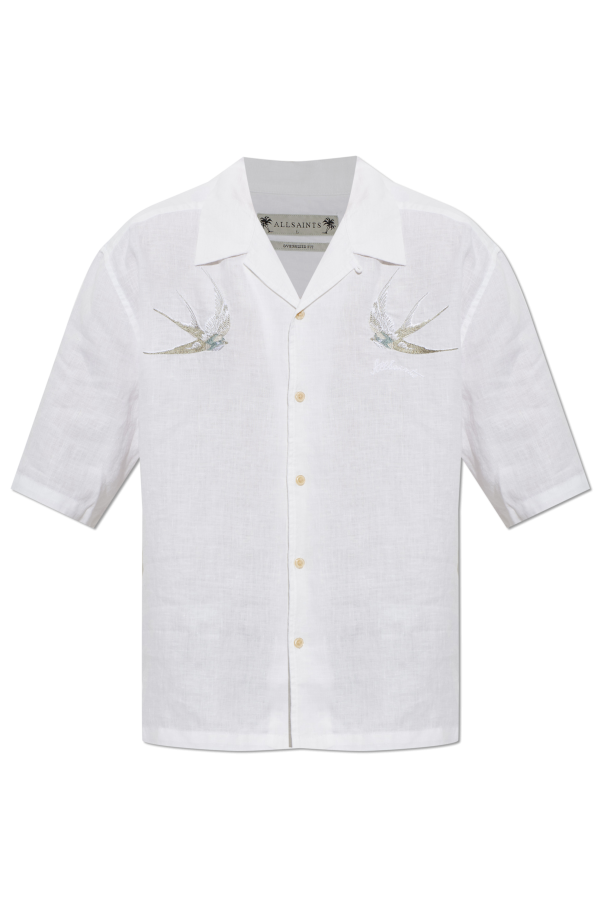 AllSaints Lniana koszula ‘Avia’