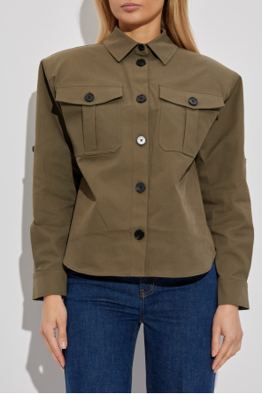 Self-Portrait Camisa con hombreras