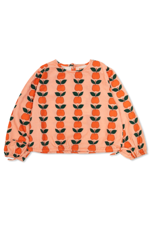 Top with fruit motif