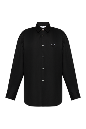 Shirt with patch od Comme des Garçons Play