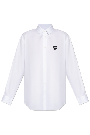 Shirt with patch od Comme des Garçons Play