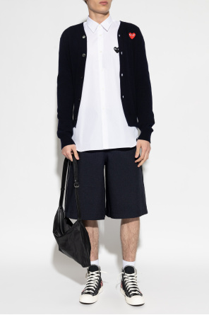 Shirt with patch od Comme des Garçons Play
