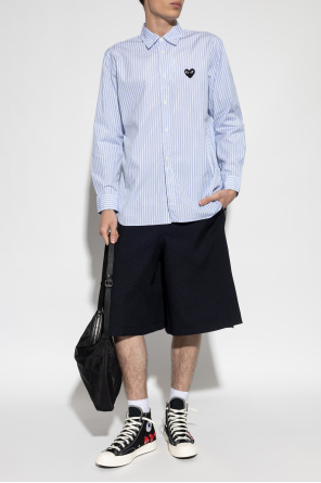 Shirt with patch od Comme des Garçons Play