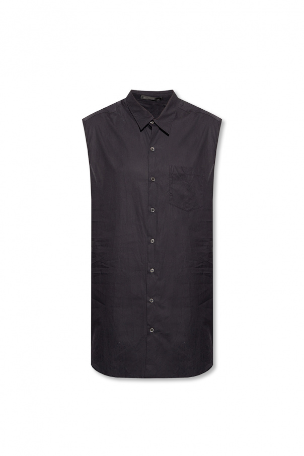 Ann Demeulemeester ‘Dorian’ sleeveless Timberland shirt