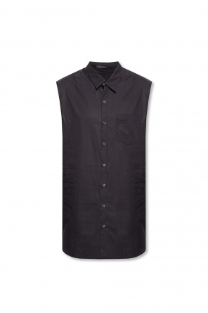 ‘dorian’ sleeveless shirt od Ann Demeulemeester