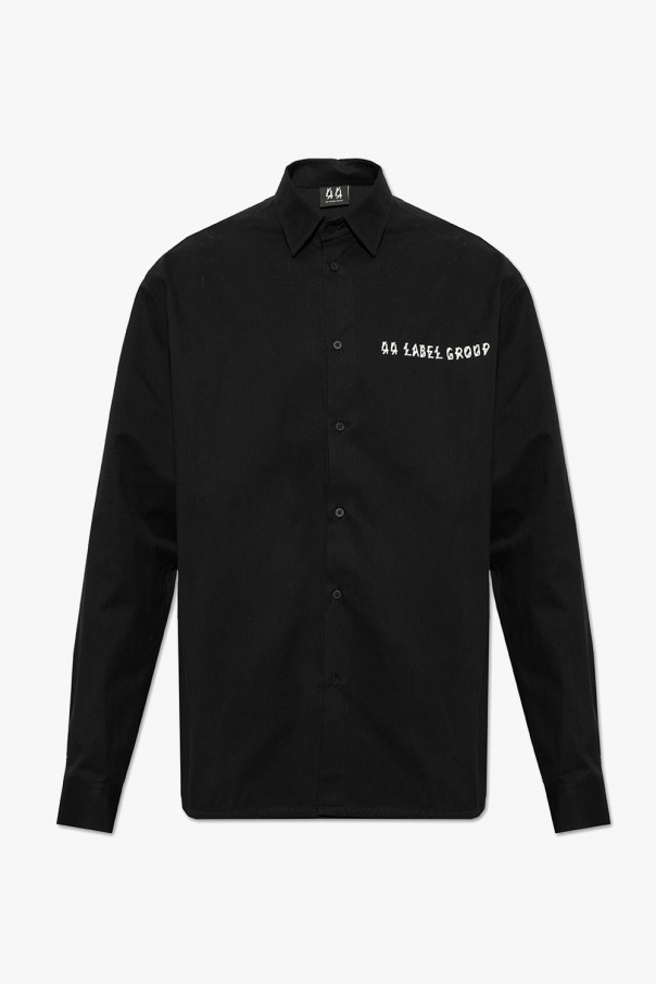 44 Label Group Cotton shirt with logo