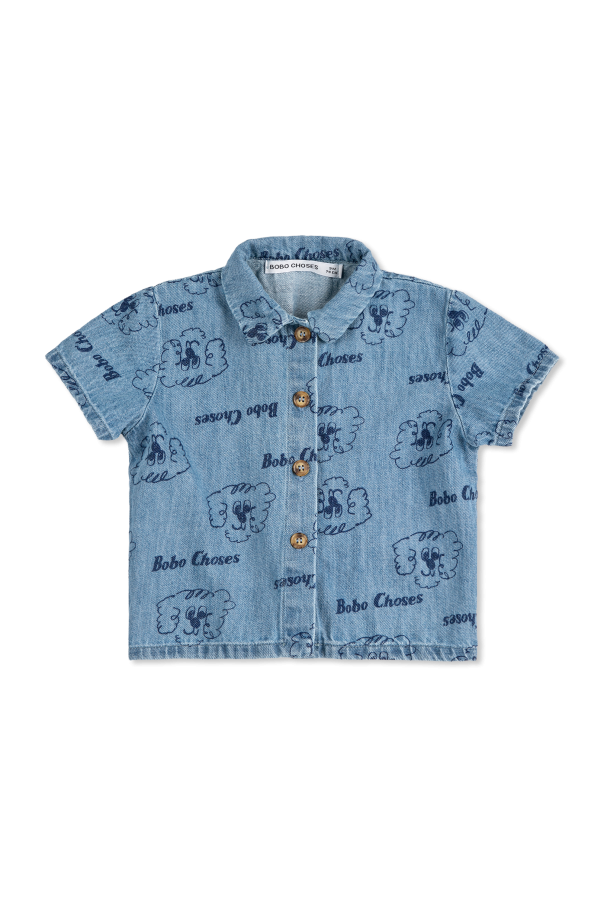 Denim shirt with print od Bobo Choses
