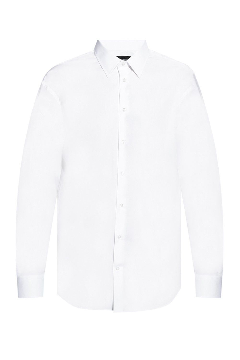 Emporio armani waist Cotton shirt