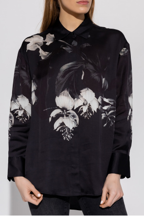 AllSaints ‘Bernie’ satin shirt