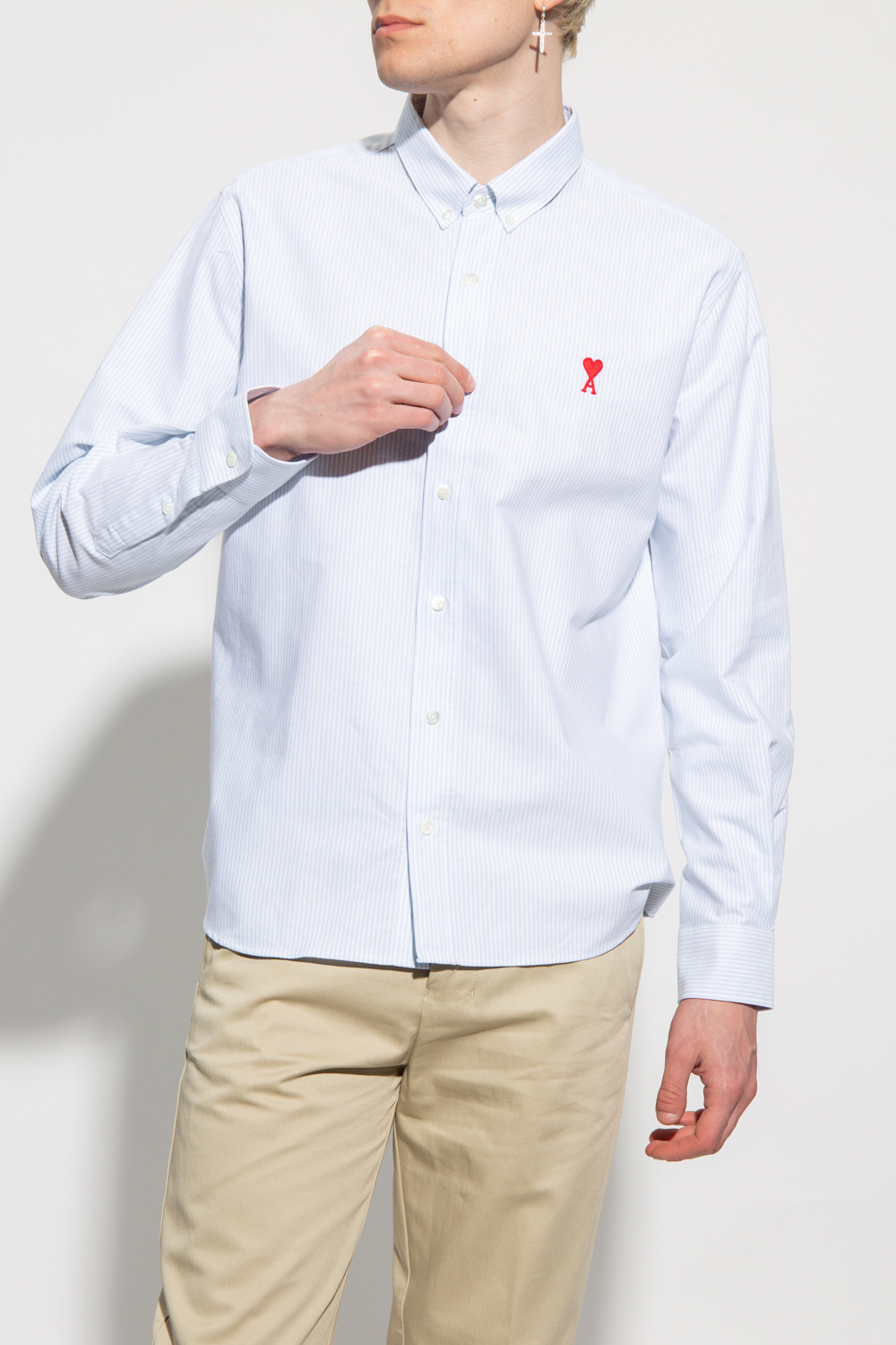 Ami Alexandre Mattiussi Cotton shirt with logo