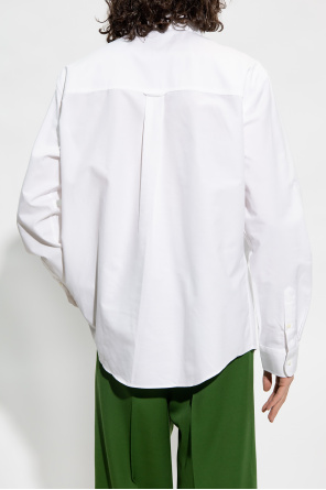 Ami Alexandre Mattiussi asymmetrisk sweatshirt i fleece