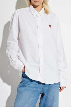 Ami Alexandre Mattiussi Shirt with embroidered logo