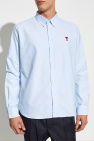 Ami Alexandre Mattiussi light blue Shirt with logo